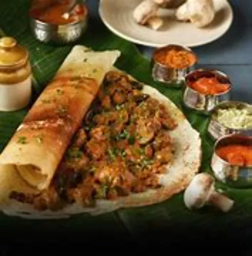 Mushroom Masal Roast